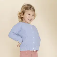 HUSH PUPPIES - Chaleco Niña Lavanda [1-3] Celeste