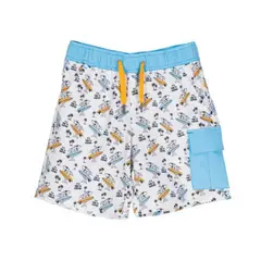 HUSH PUPPIES - Traje De Baño Niño Aquawild [1-8] Celeste