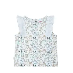 HUSH PUPPIES - Polera Niña Buddies [1-3] Blanco