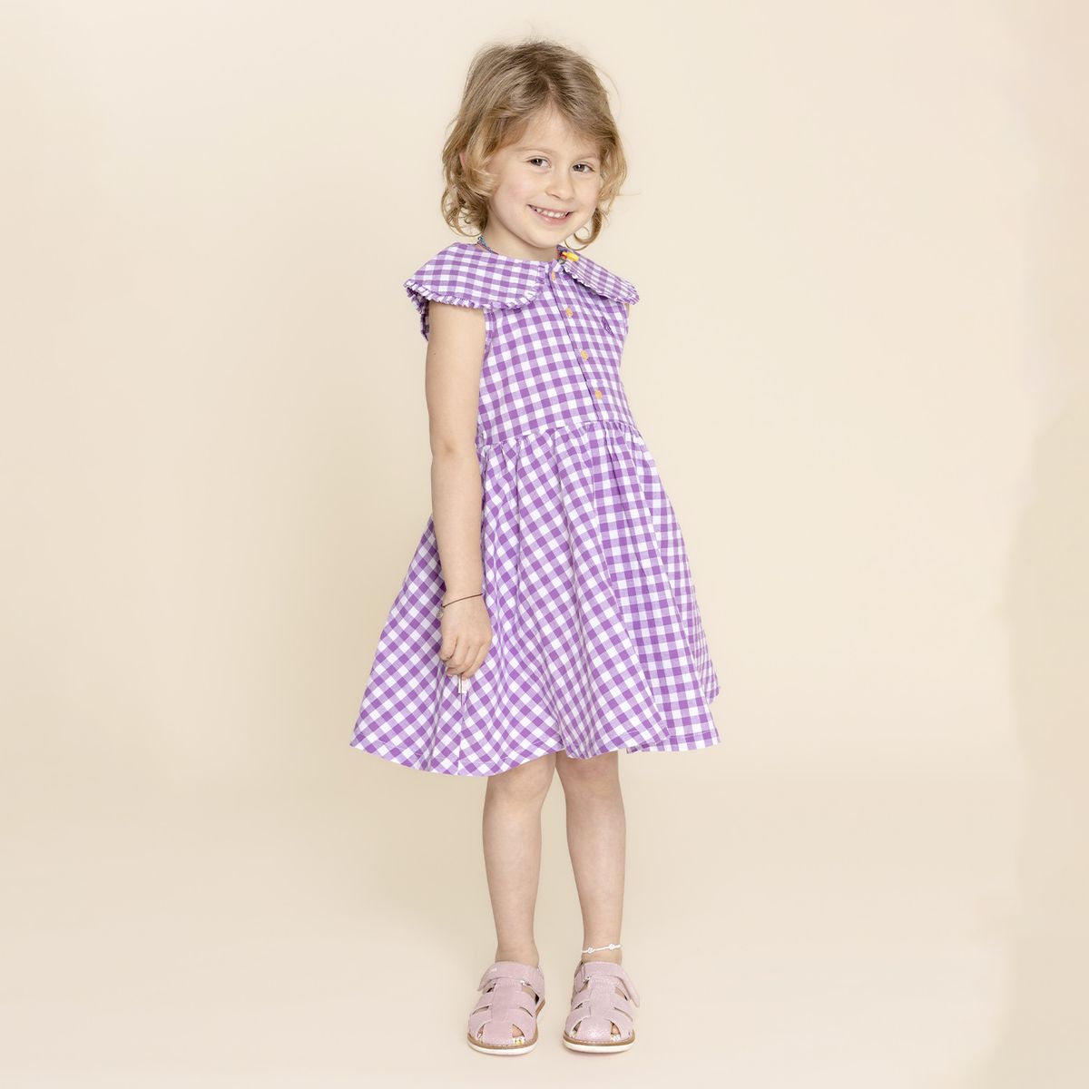 HUSH PUPPIES - Vestido Niña Akari [8-16] Morado HUSH PUPPIES