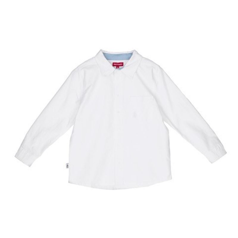 HUSH PUPPIES - Camisa Niño Oxford [4-16] Blanco HUSH PUPPIES