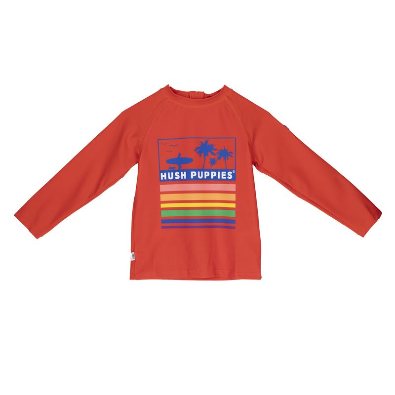 HUSH PUPPIES - Polera Niño Surf [4-16] Rojo HUSH PUPPIES