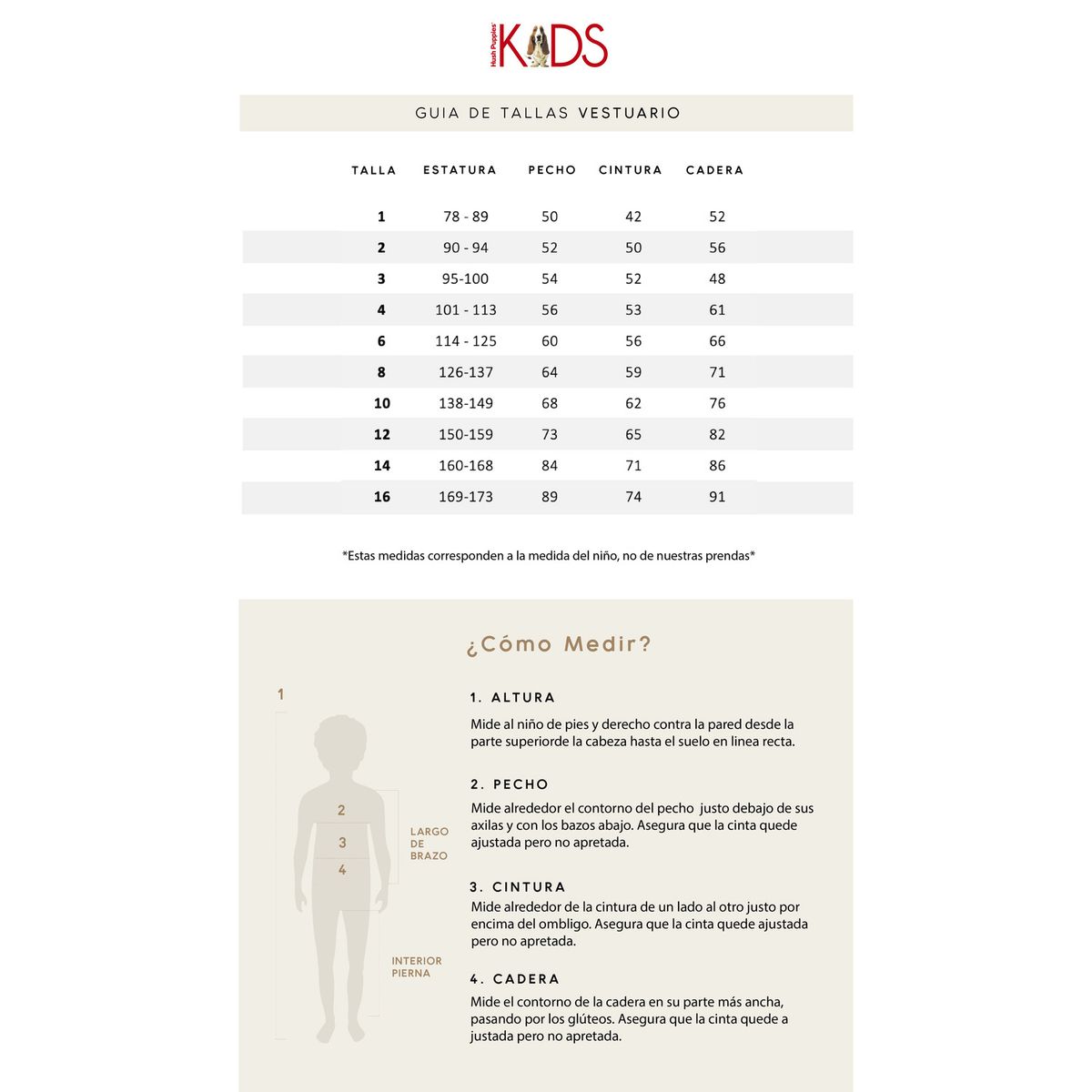 HUSH PUPPIES - Polera Niña Huston Agua HUSH PUPPIES