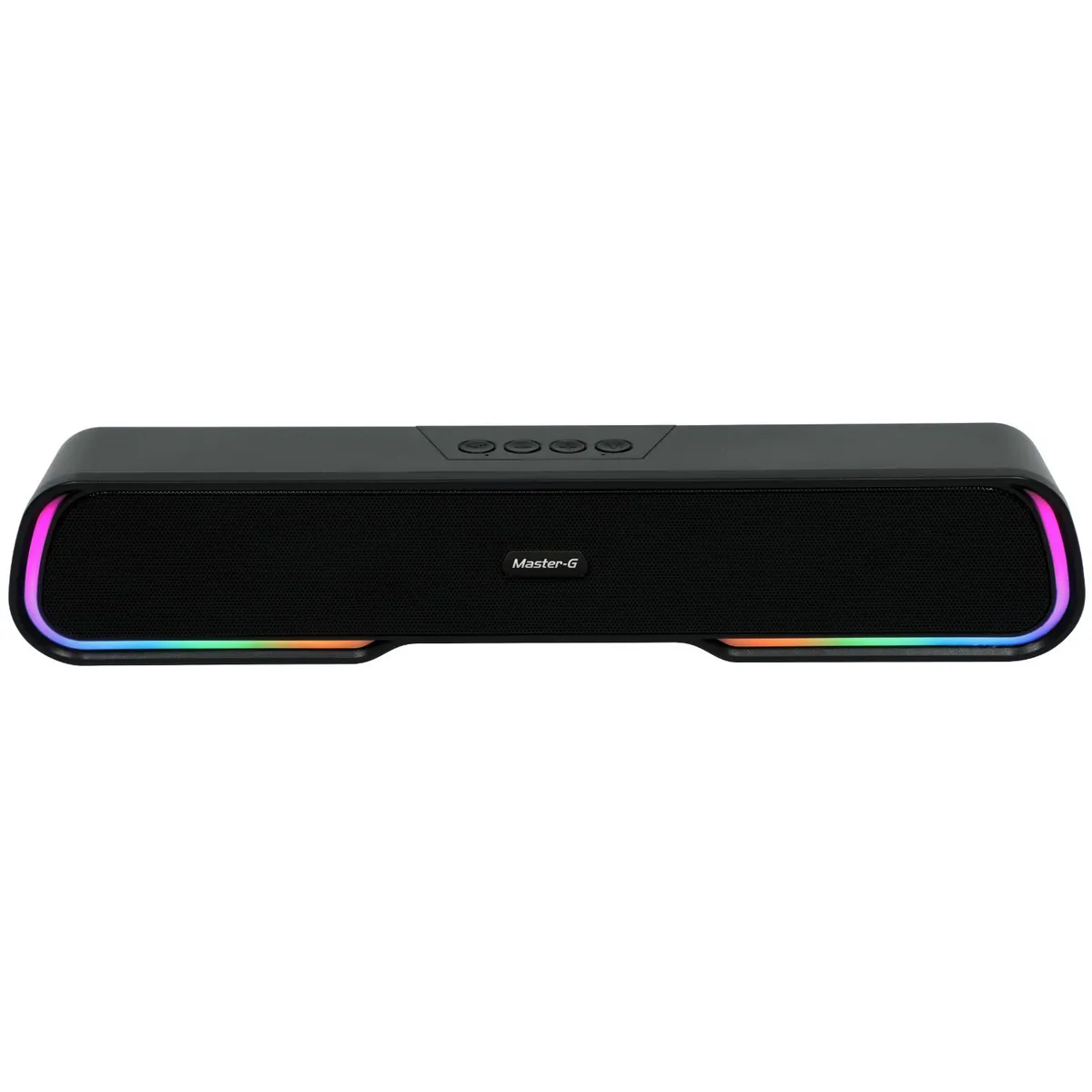 MASTER G - Soundbar Parlante Gamer Bluetooth Luces RGB 1200mAh