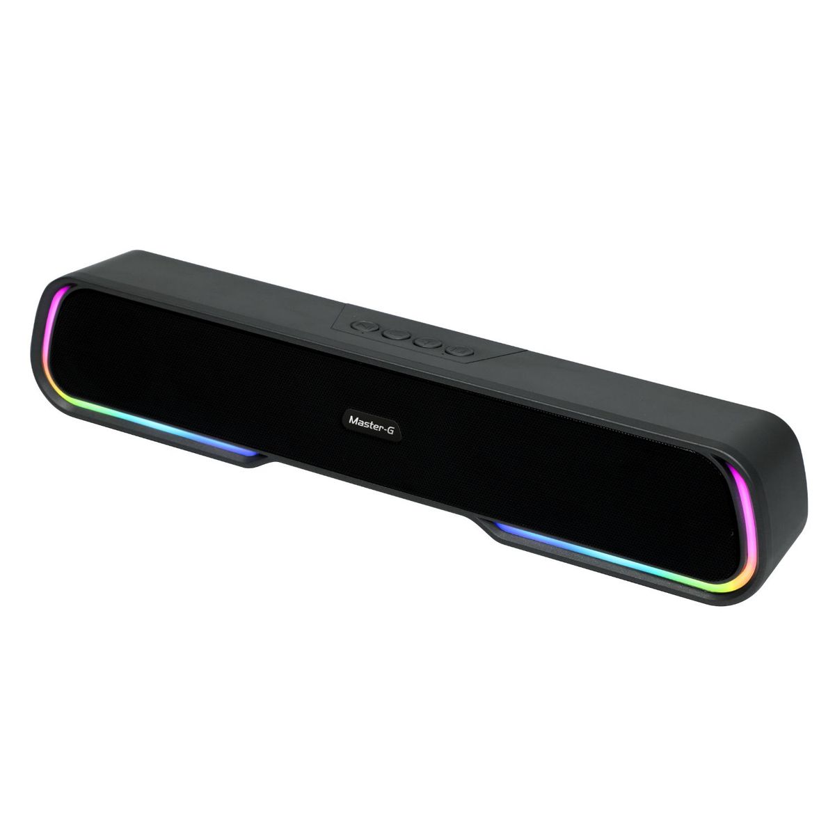 MASTER G - Soundbar Parlante Gamer Bluetooth Luces RGB 1200mAh