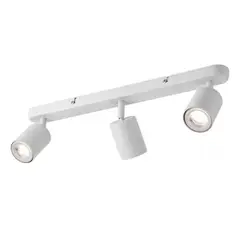 ESHOPANGIE - Aplique Lampara Triple Dirigible Con Ampolleta Gu10 BlancoLuz calida