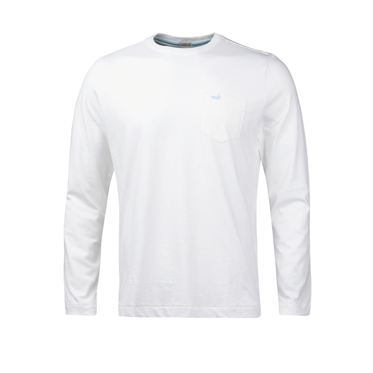 ROCKFORD - Polera Algodón Orgánic Hombre Basiclong Blanco ROCKFORD