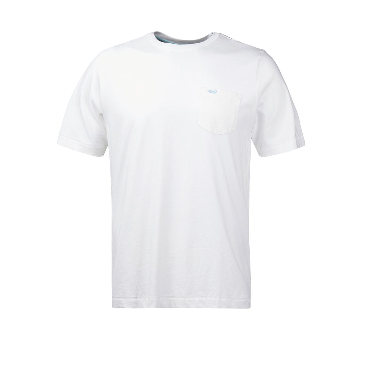 ROCKFORD - Polera Algodón Orgánico Hombre Basic Blanco ROCKFORD