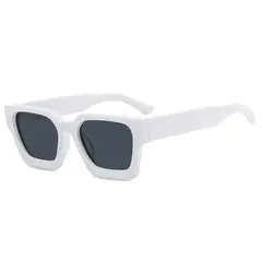 VATYERTY - Gafas de moda de marco bohemio para exterior blanco