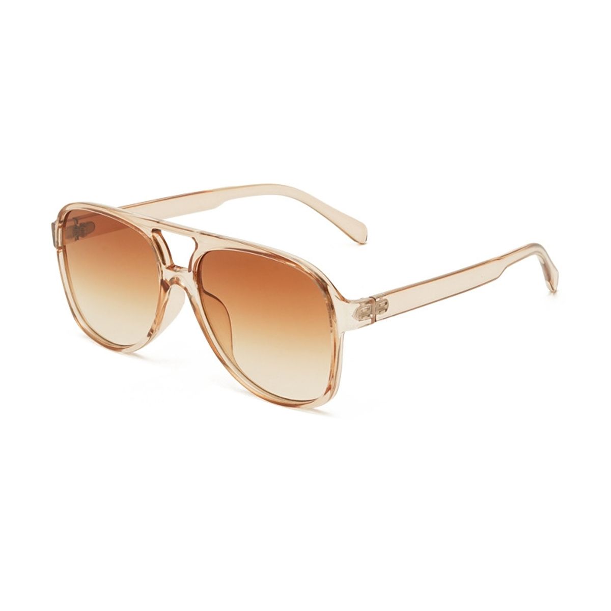VATYERTY - Gafas de sol para mujeres cuadrado personalidad marron