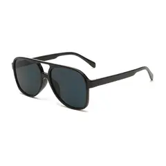 VATYERTY - Gafas de sol para mujeres cuadrado personalidad negro