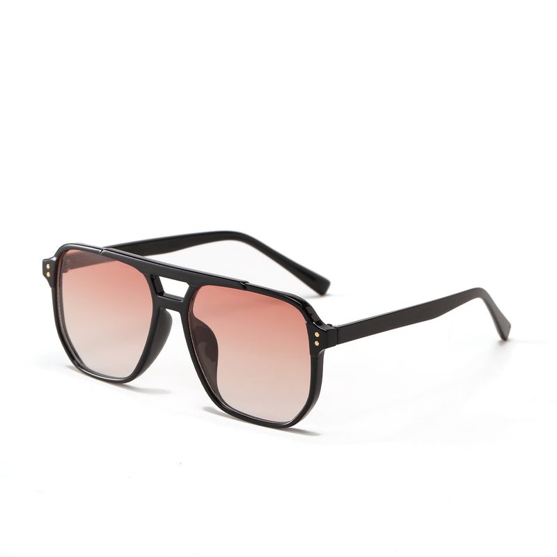 VATYERTY - Gafas De Sol Retro De Gran Marco Elegante rosa