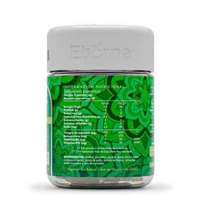 Imagen 2 del producto Pack Detox Gomitas Eterna De Vinagre de Manzana Probióticos