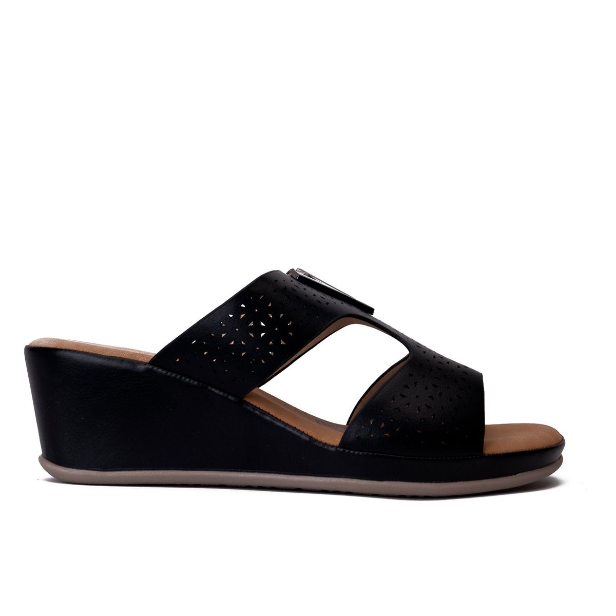 THUNDER BLUE - Sandalia Mujer Negro Irene Thunder Blue