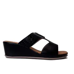 THUNDER BLUE - Sandalia Mujer Negro Irene