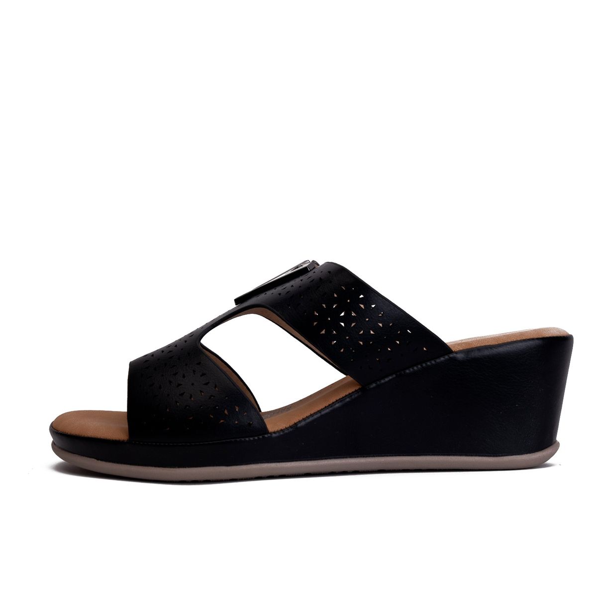 THUNDER BLUE - Sandalia Mujer Negro Irene Thunder Blue
