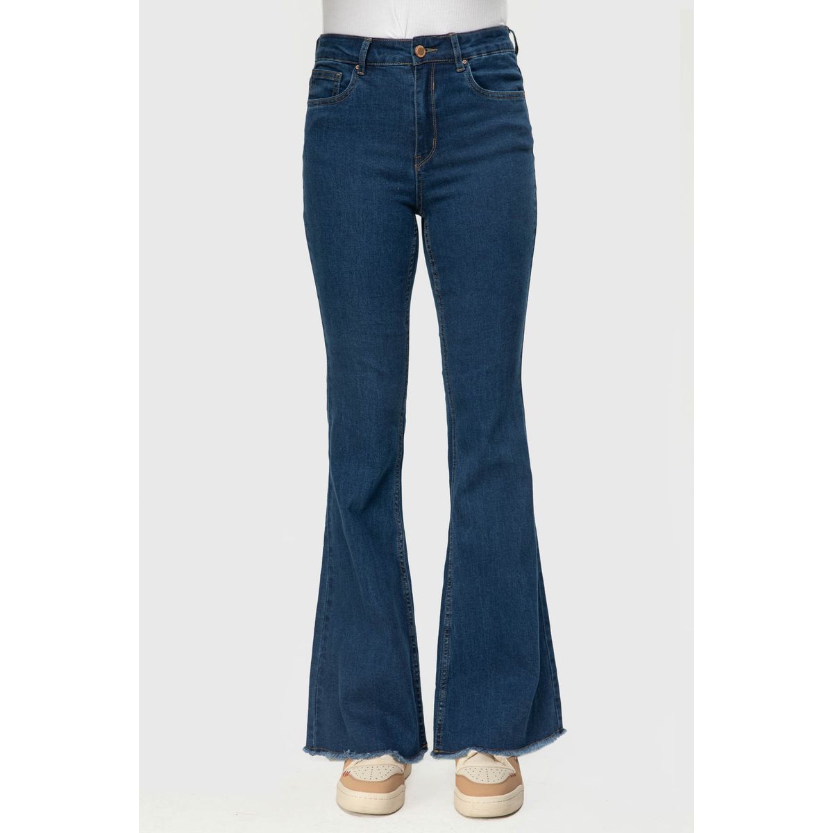 FASHION'S PARK - Jeans Mujer Flare Monse Azul Fashion's Park