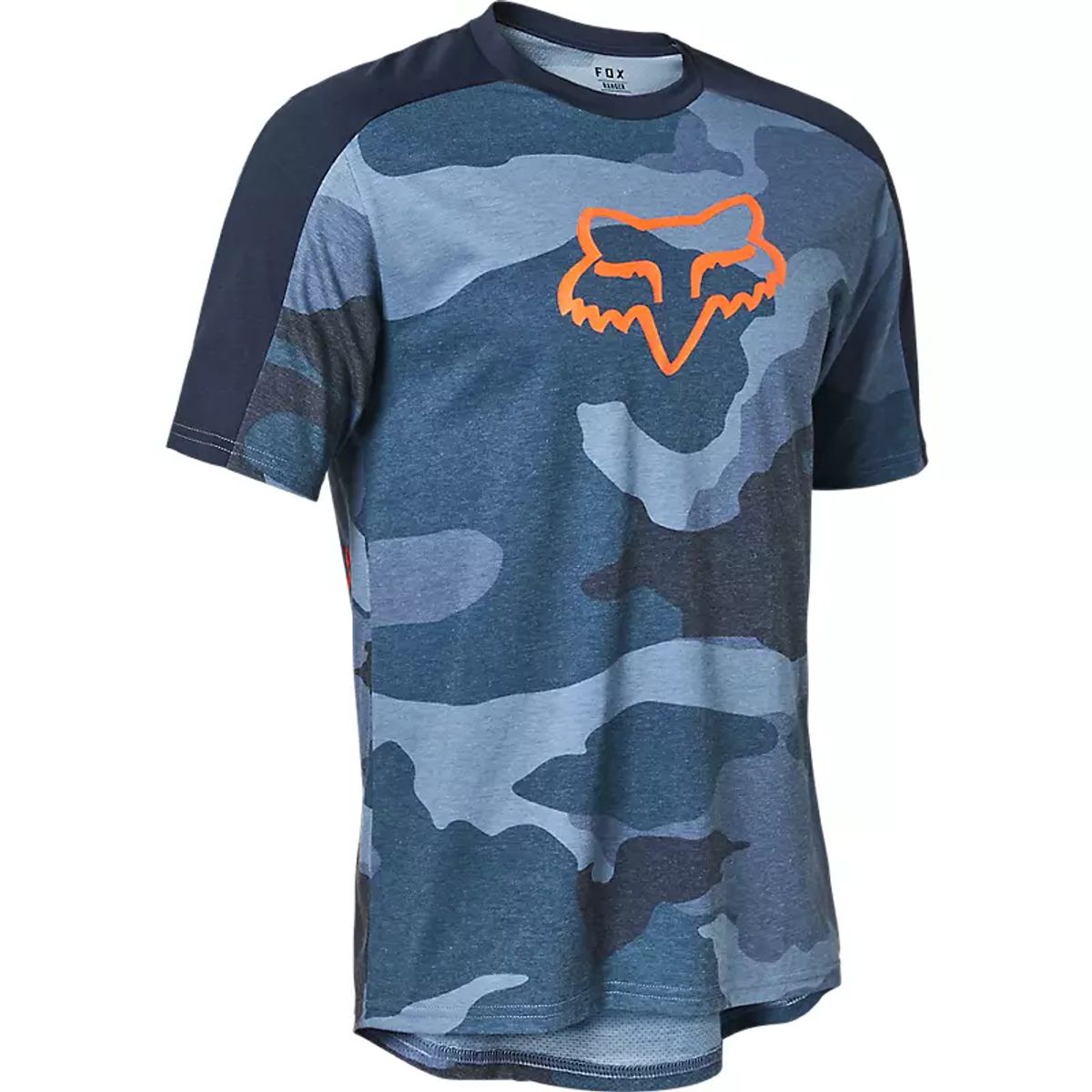 FOX - Polera Bicicleta Ranger Drirelease Camo Azul Fox FOX