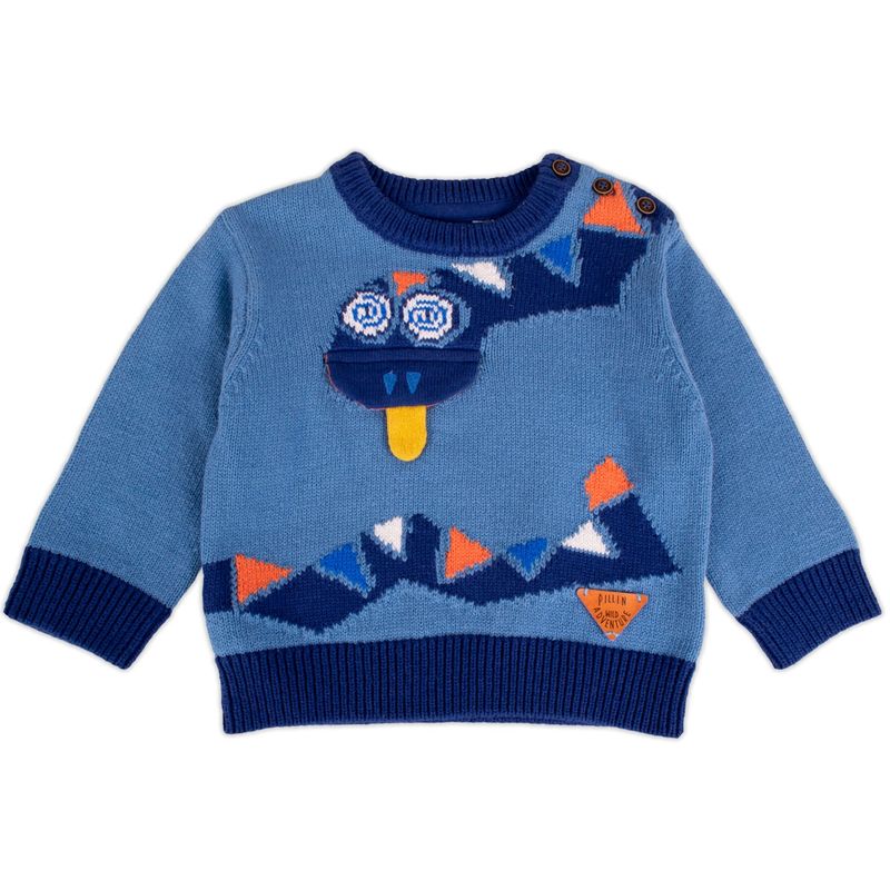 PILLIN - Chaleco Bebe Niño Azul Pillin PILLIN