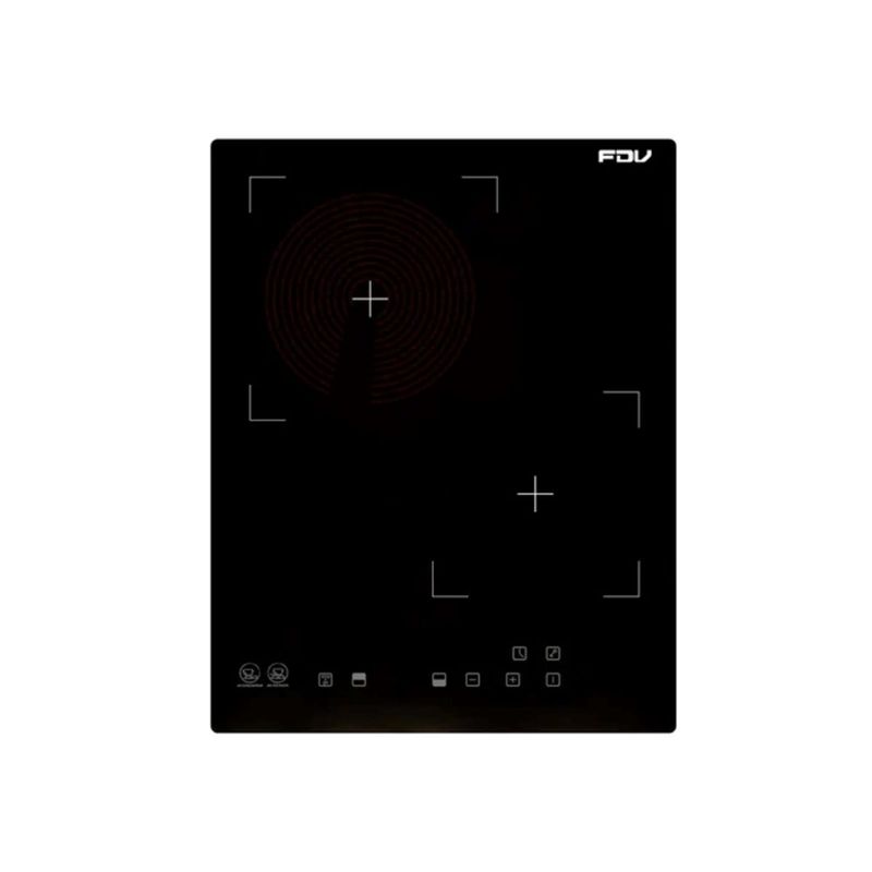 FDV - Encimera Fdv Vitrocerámica 2 Black