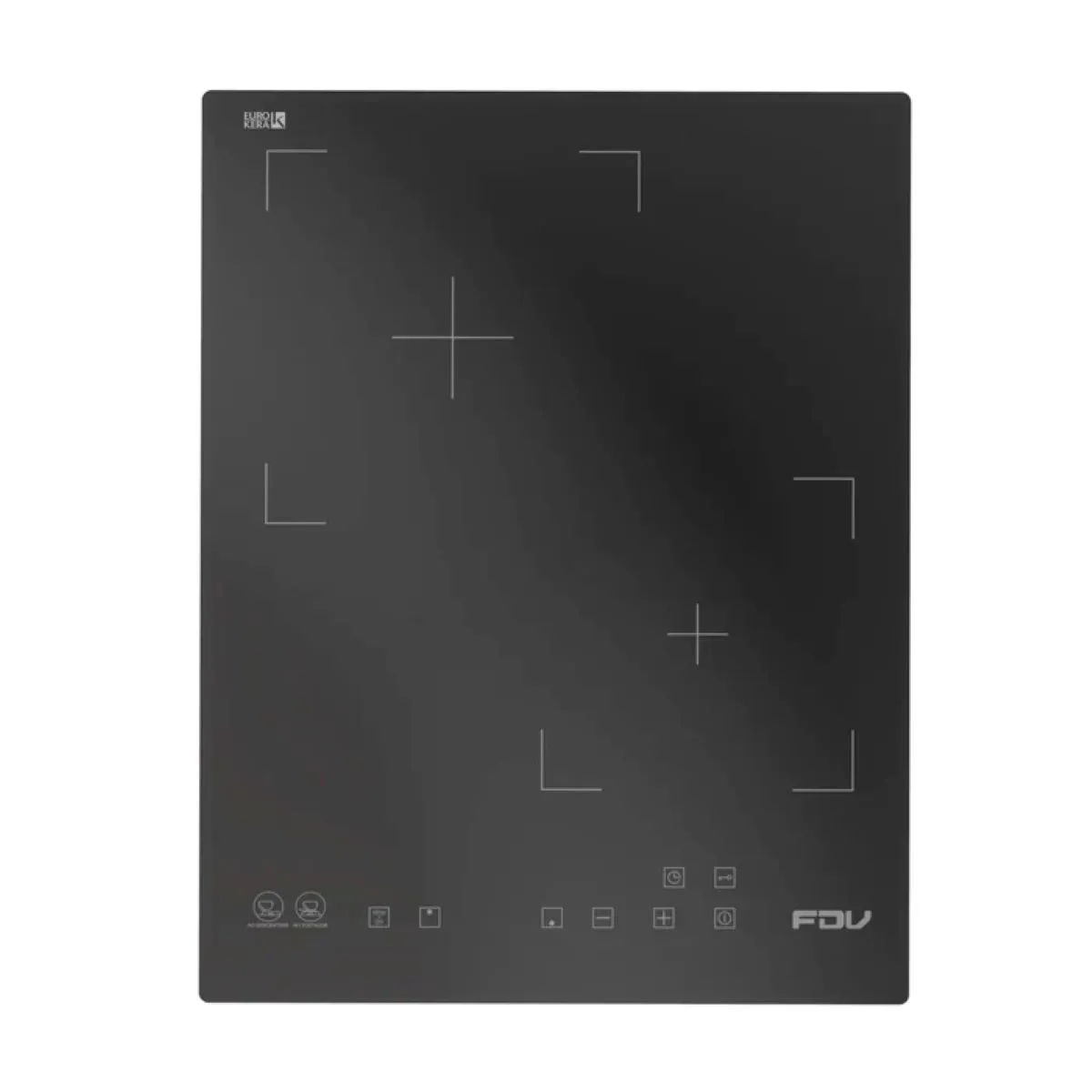 FDV - Encimera Fdv Vitrocerámica 2 Black