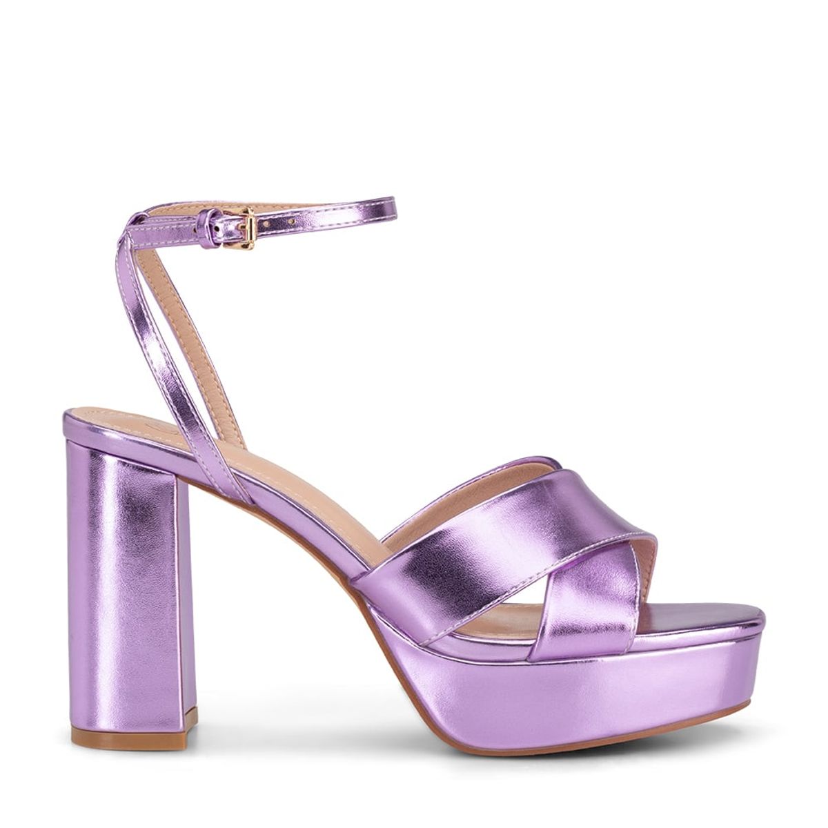 WEIDE - Sandalia Plataforma Morado Fiesta YJ26 Weide.