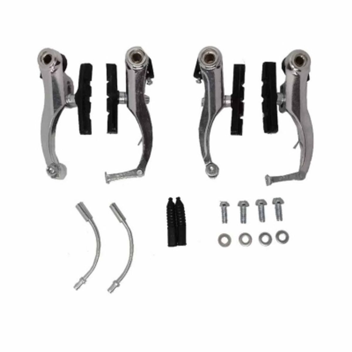 GENERICO - Set Completo Frenos V-brake De Aluminio Robustos Bicicleta