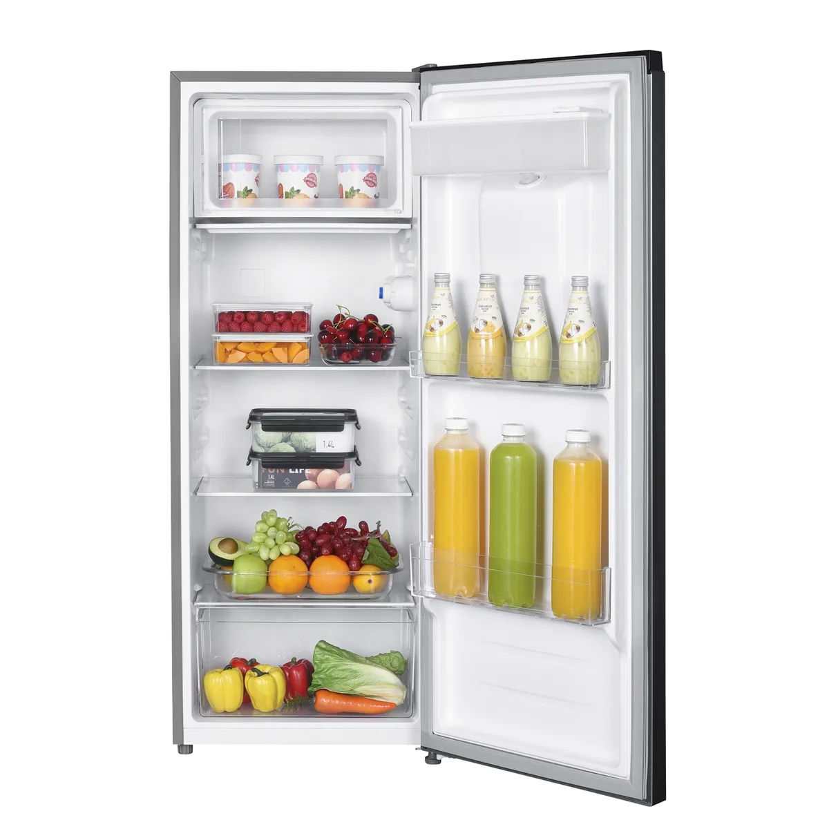 LIBERO - REFRIGERADOR FRIO DIRECTO 167 LTS LRM-178DFIW INOX