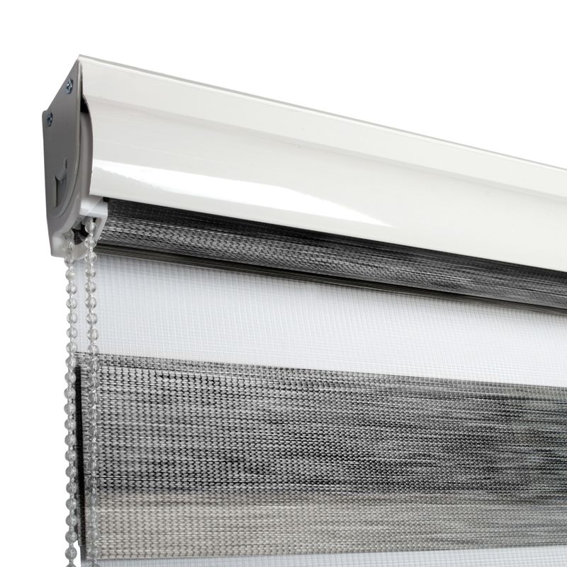 VOLGEN - CORTINA ROLLER DUO SUNOUT GRIS 135x240