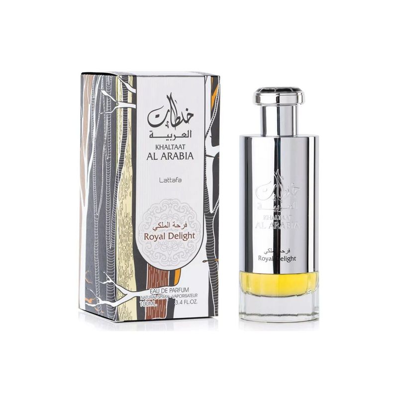 LATTAFA - KHALTAT AL ARABIA ROYAL DELIGHT SILVER EDP 100ML
