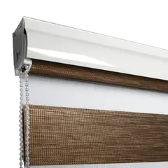 VOLGEN - CORTINA ROLLER DUO SUNOUT MADERA 150x240