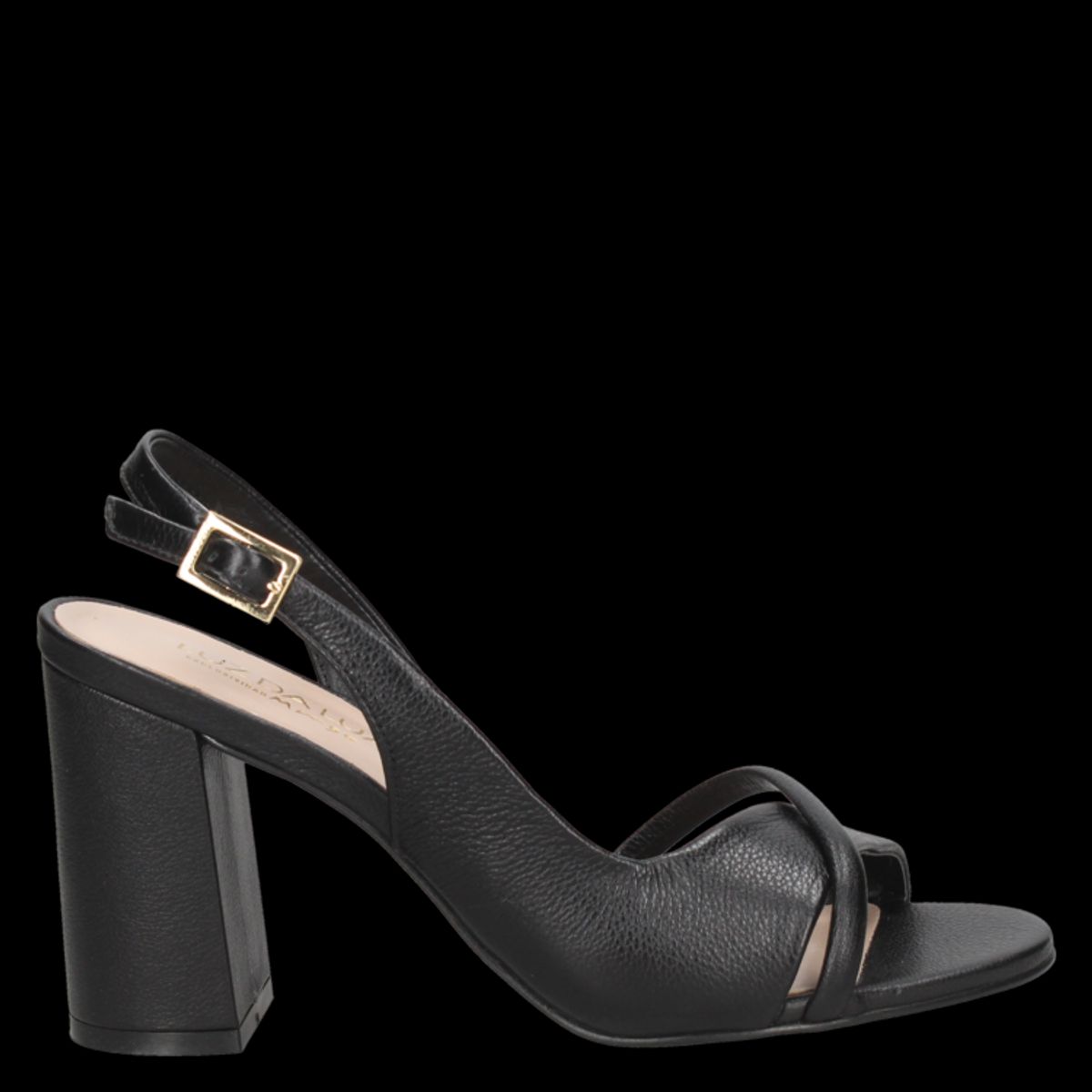 LUZ DA LUA - Sandalia Casual Negro Luz Da Lua