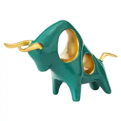BOHEMIK - Toro ornamental estilo nórdico Verde
