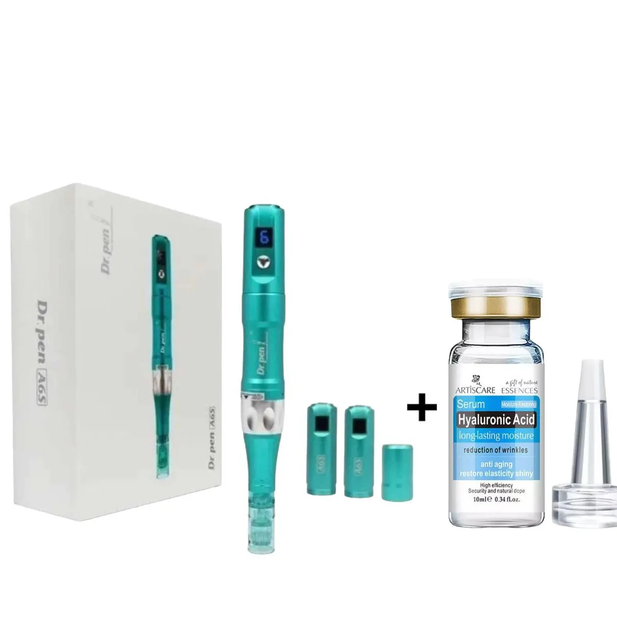 GENERICO - Dermapen A6s Premium InalámbricoAmpolla D Acido Hialuronico De Regalo