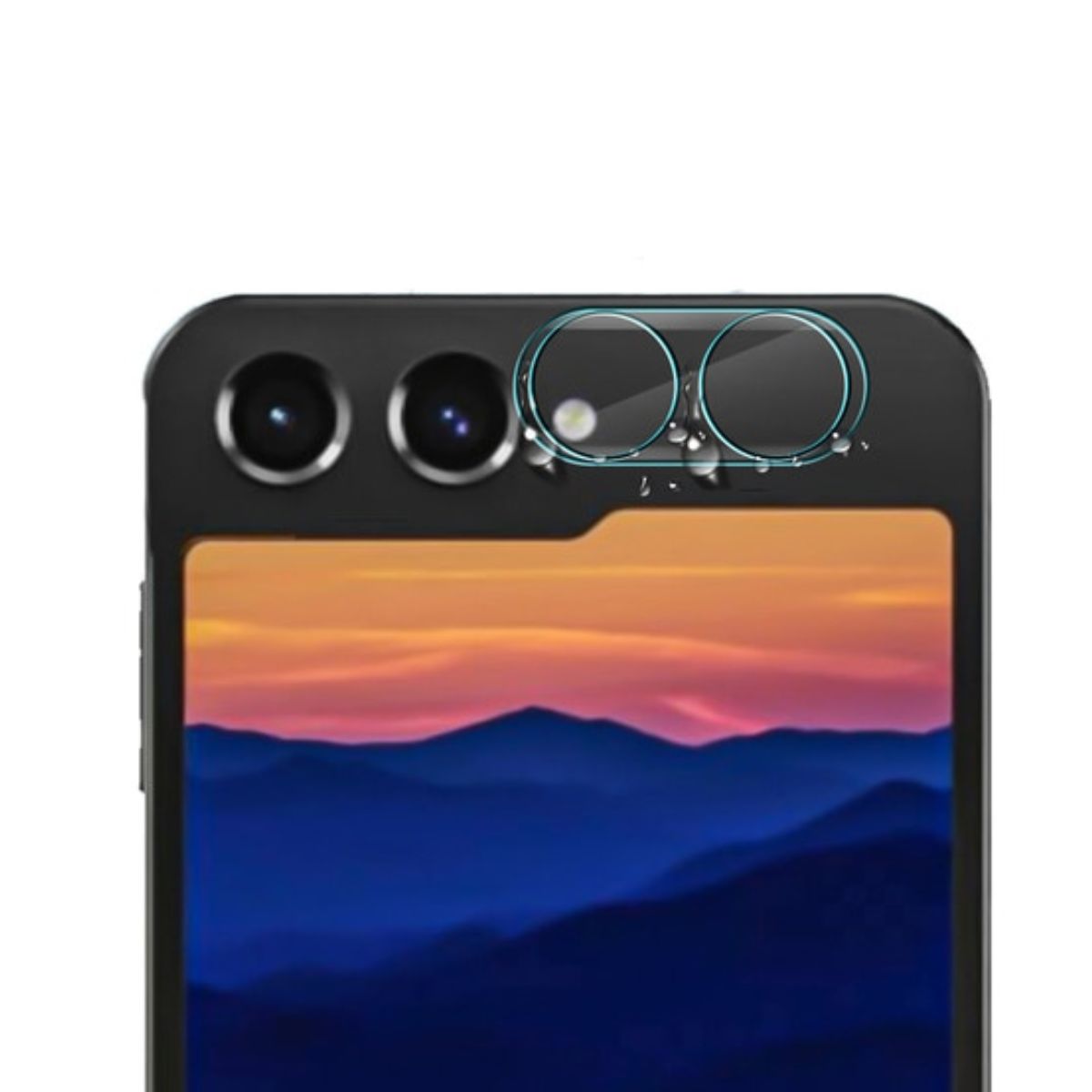 GENERICO - Mica Lámina De Cámara Para Samsung Z Flip 5