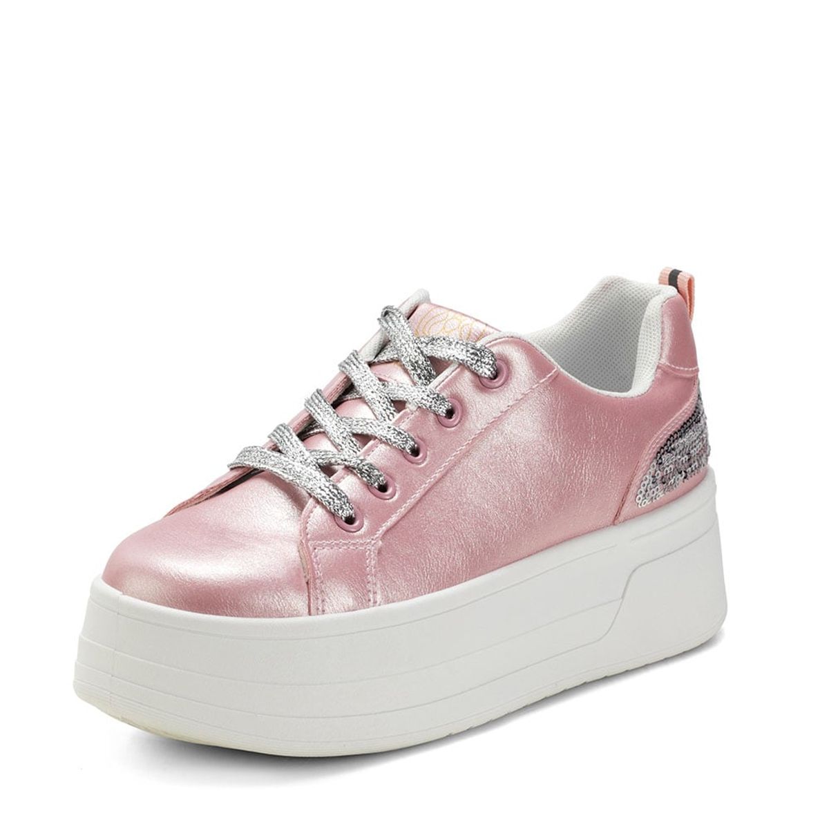 WEIDE - Zapatilla Plataforma Rosado Casual LT107 Weide