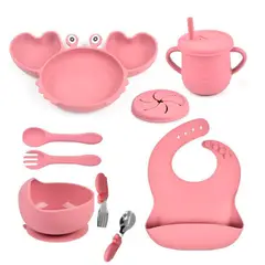 DETODOYMAS - Set alimentación bebe de silicona