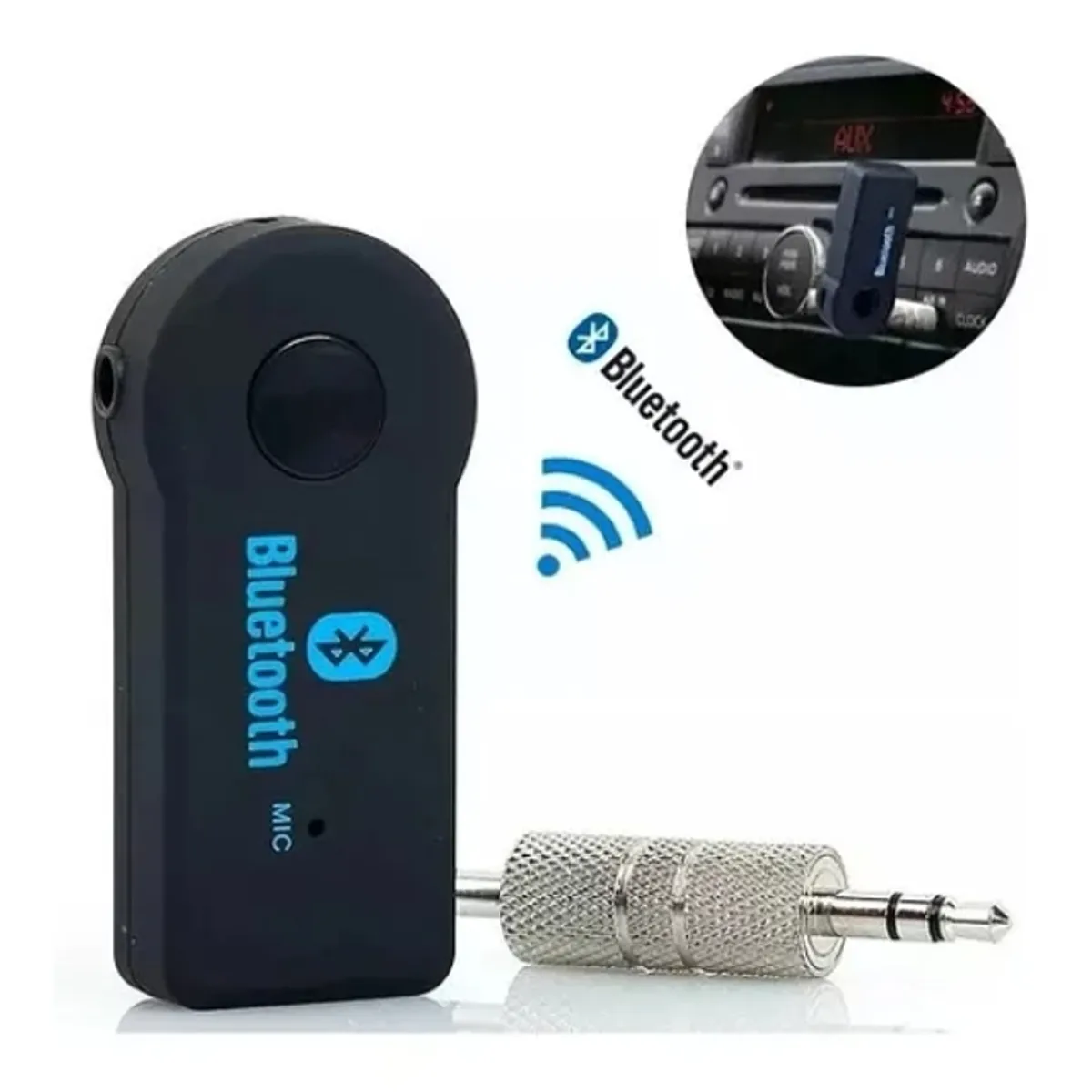 GENERICO - Receptor Bluetooth Auxiliar Para Varios Dispositivos Audio