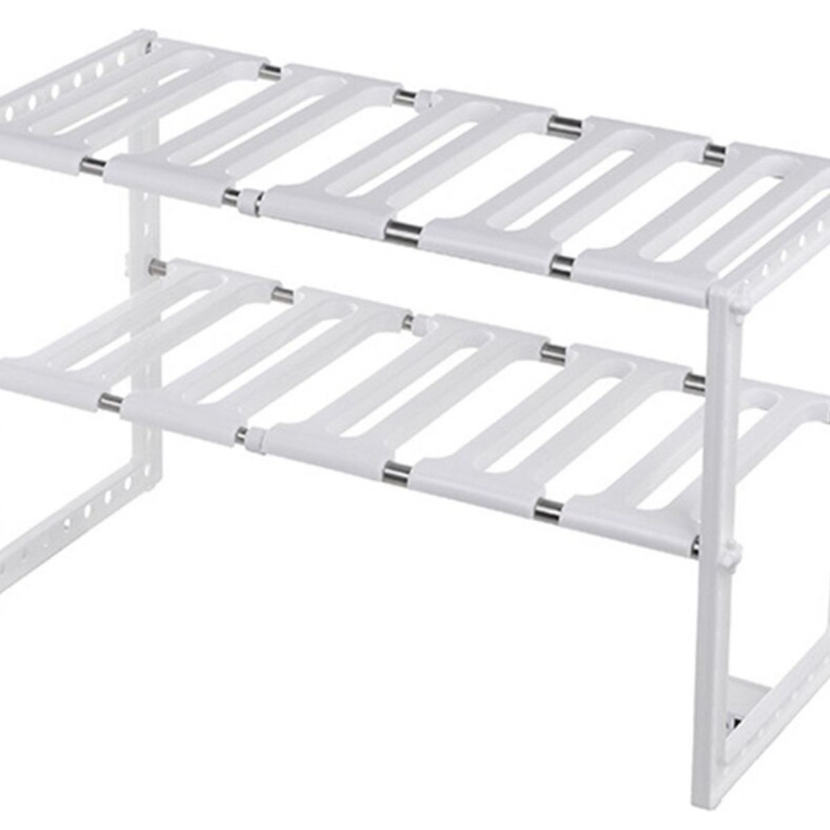 MERCADO CBF - Repisa Organizadora De Hierro Extensible Para Cocina