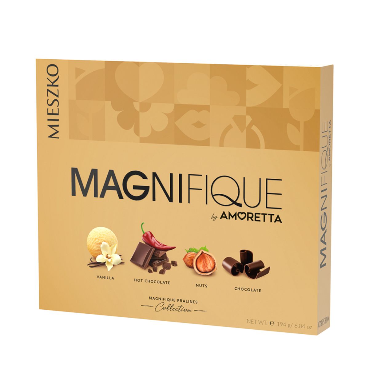 GENERICO - Estuche Bombones  Chocolate surtidos magnifique 194 gr.