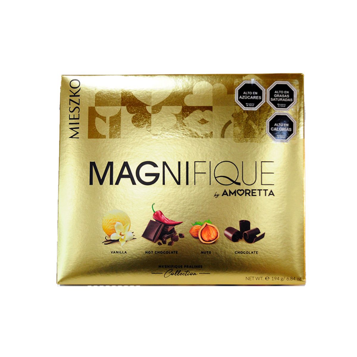 GENERICO - Estuche Bombones  Chocolate surtidos magnifique 194 gr.