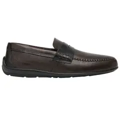 FLEXI - Mocasín Hombre Cuero Cos Café Osc.