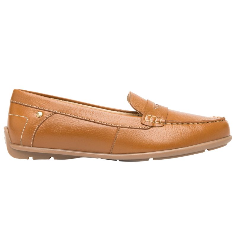 FLEXI - Mocasín Mujer Cuero Pamela Café Flexi