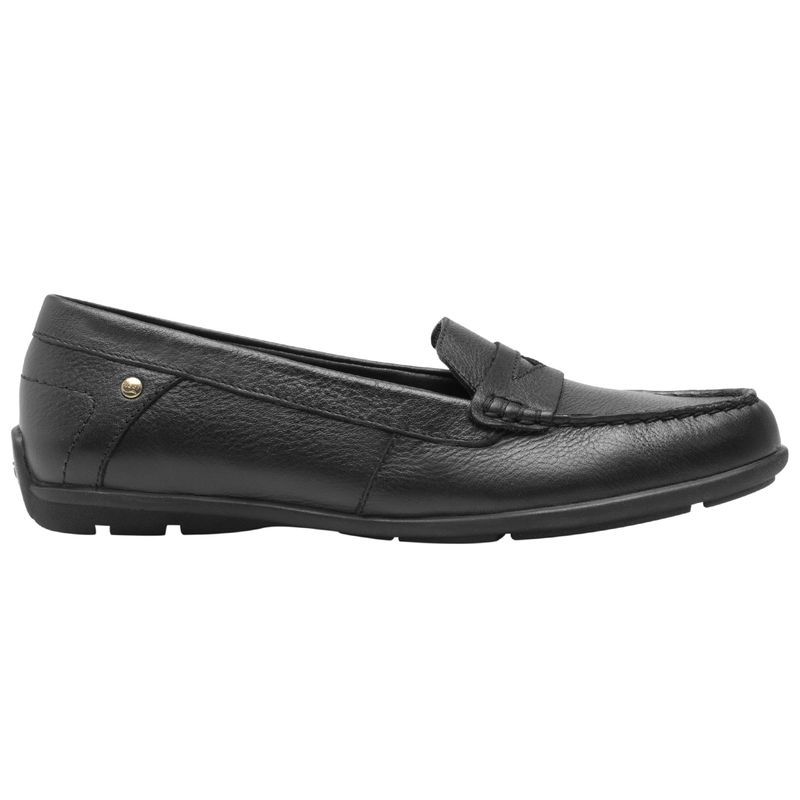 FLEXI - Mocasín Mujer Cuero Pamela Negro Flexi