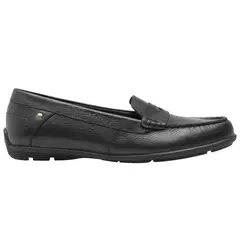 FLEXI - Mocasín Mujer Cuero Pamela Negro