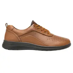 FLEXI - Zapatilla Mujer Cuero Traviata Cafe