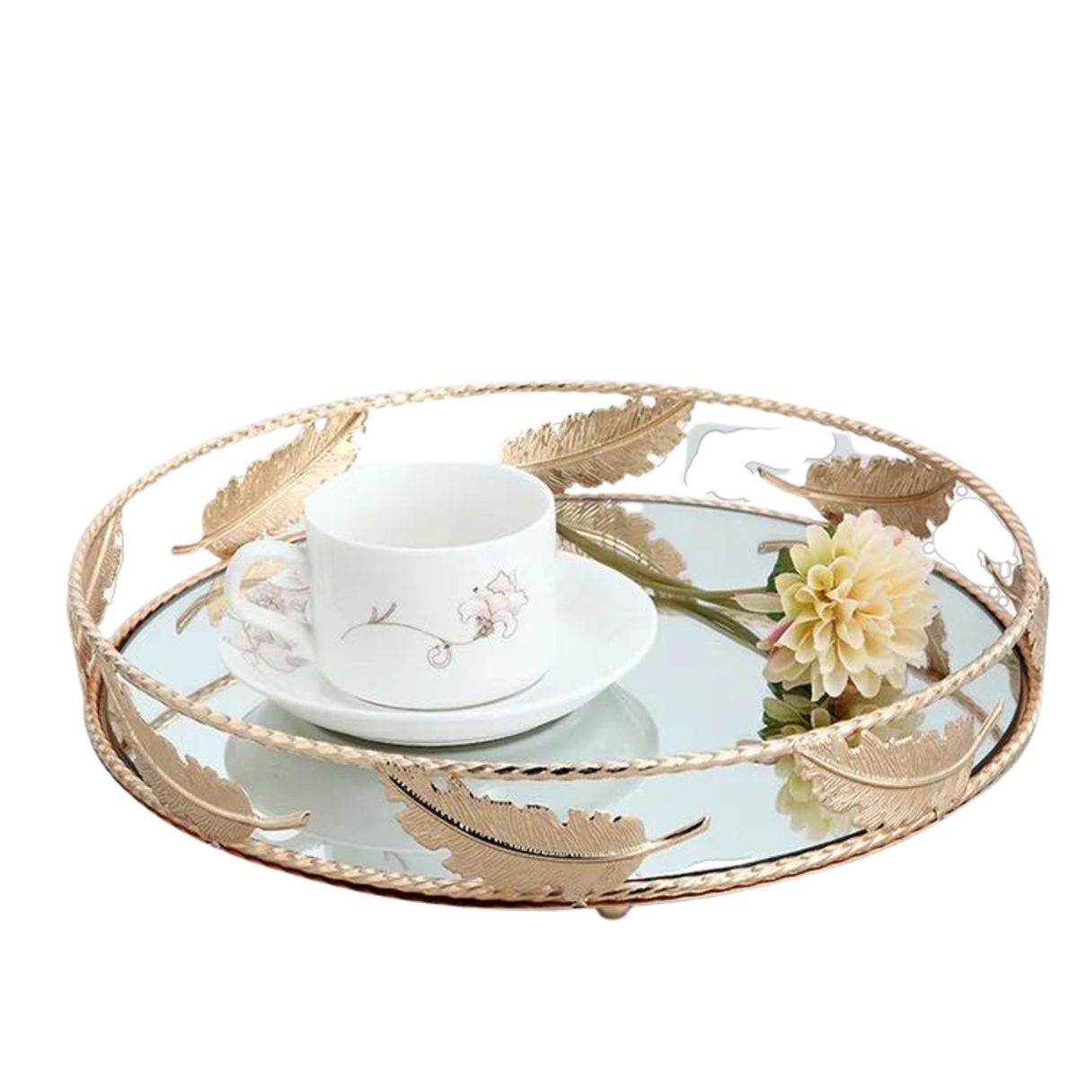 BOHEMIK - Bandeja Hojas doradas