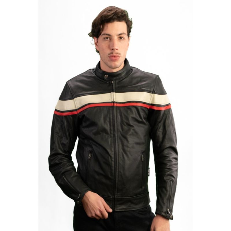 WINDESIGN - Chaqueta Moto Cuero Windesign urbano