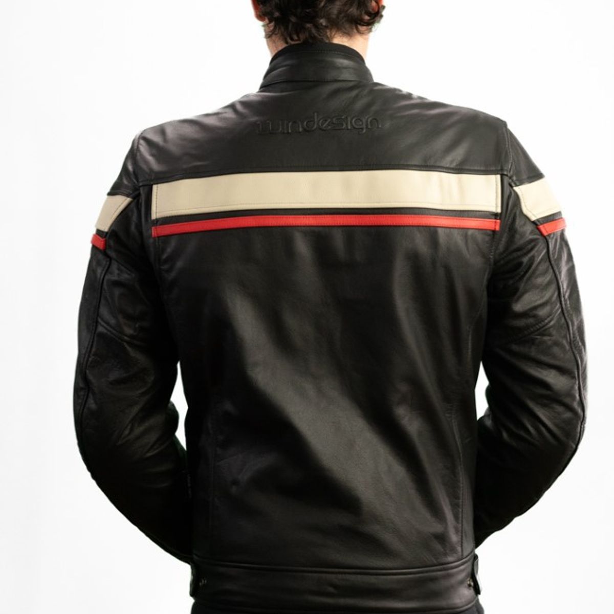 WINDESIGN - Chaqueta Moto Cuero Windesign urbano
