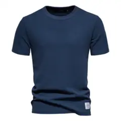 TIOZONEY - Polera Manga Corta Algodón Hombre